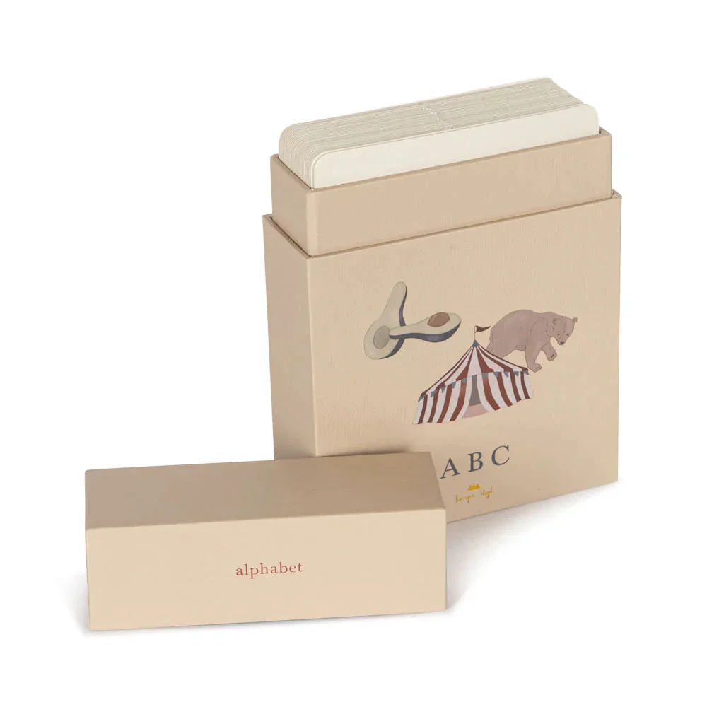 Konges Slojd - Cartes d'apprentissage en carton pour apprendre les chiffres et les lettres – Image 2