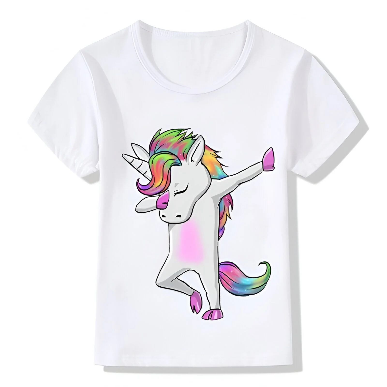 T-Shirt Licorne Coloré