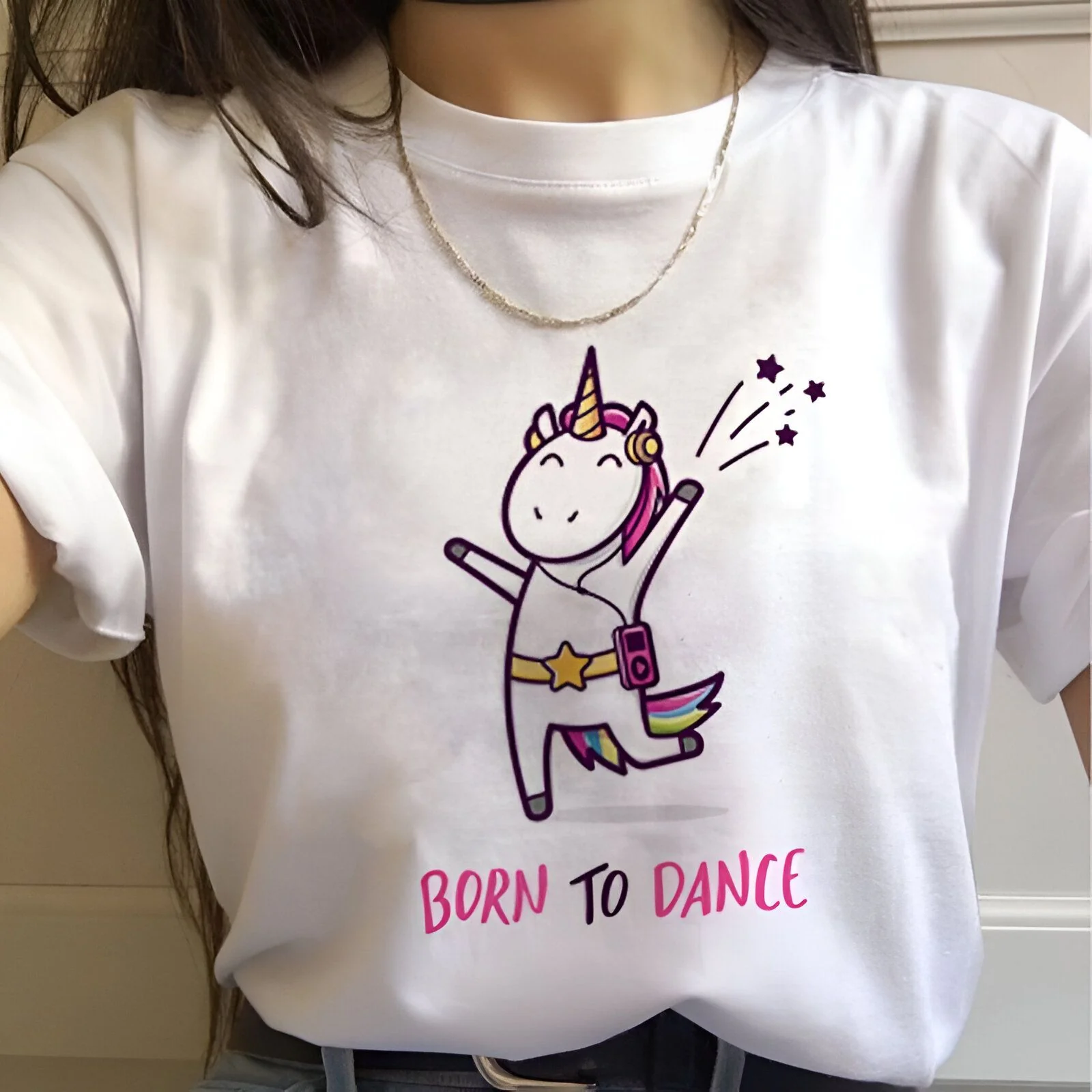 T-Shirt Licorne Femme Danseuse